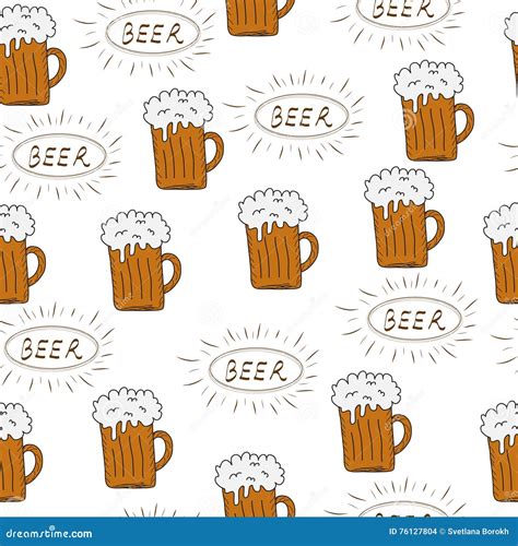 Textura Sem Emenda Da Cerveja Fundo Da Cerveja Papel De Parede Da