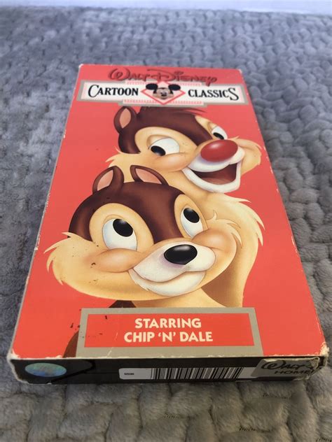 Walt Disney Cartoon Classics V 9 Starring Chip N Dale Vhs 1991