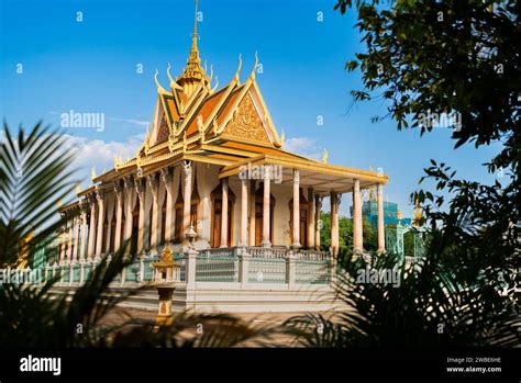 Phnom Penh Cambodia Royal Palace Silver Pagoda Travel And Tourism