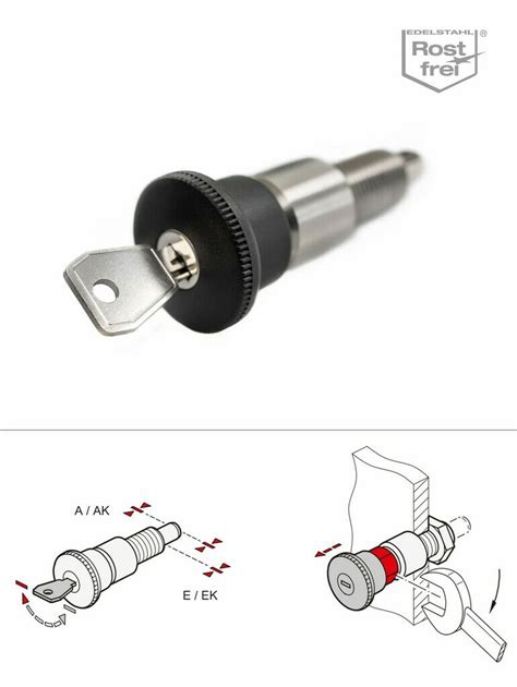 Neu Bei Ganter Edelstahl Rastbolzen Jetzt Abschlie Bar