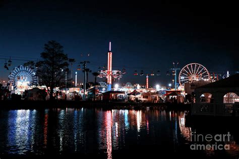 Reflections, State Fair at Night Photograph by Felix Lai - Fine Art America