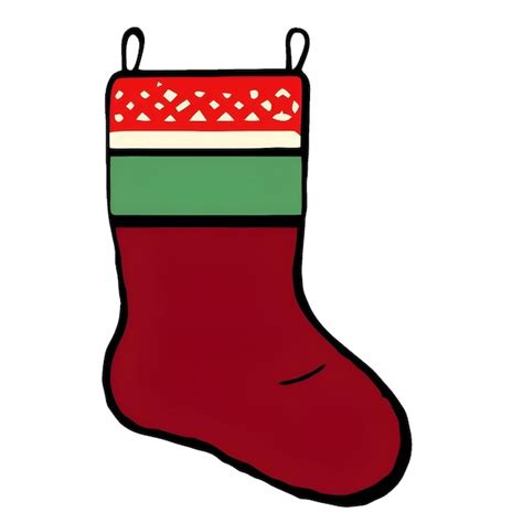 Premium Vector Cartoon Christmas Stocking