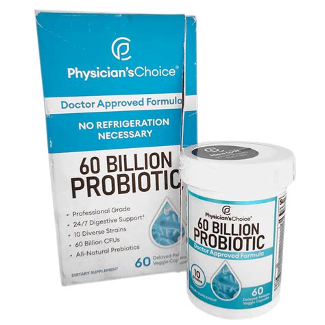 New In Box Physicians Choice Probiotic Supplement 30 Caps Expired