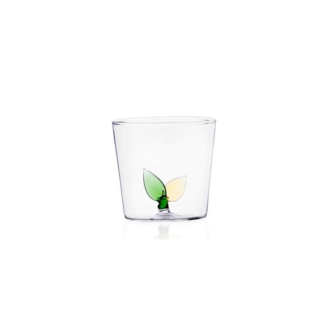 Ichendorf Milano Greenwood Tumbler With Leaves