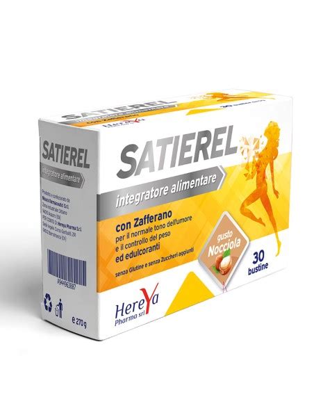 Satierel Integratore Naturale Ad Azione Dimagrante 30 Bustine