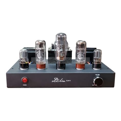 LaoChen EL34 Tube Amplifier Single Ended Class A Handmade Black