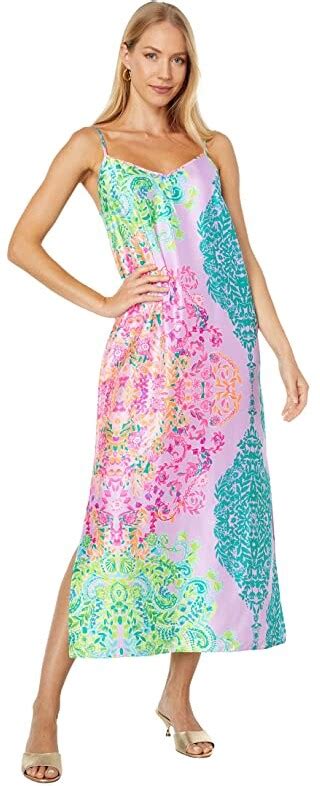 Lilly Pulitzer Bellalyn Satin Midi Slip ShopStyle