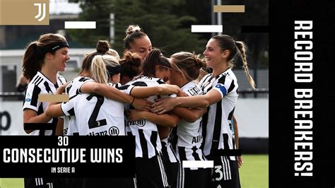 Juventus Women Napoli 2 0 Serie A Femminile YouTube