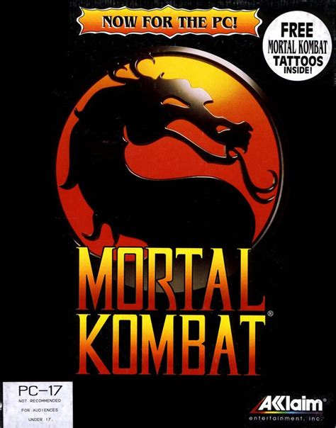 Mortal Kombat Cover Or Packaging Material Mobygames