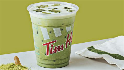 Tim Hortons Now Sells Iced Matcha Latte