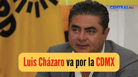 Diputado Luis Cházaro se destapa como aspirante del PRD a la jefatura