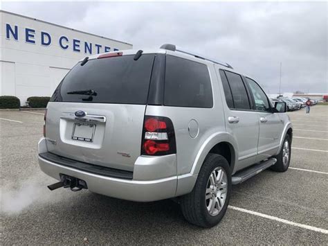 2007 Ford Explorer Limited 46l V8 4x4 Silver 3rd Row Suv No Reserve Used Ford Explorer For