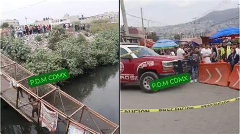 Colapsa puente peatonal limitante entre Chimalhuacán y Nezahualcóyotl