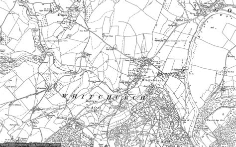 Old Maps Of Whitchurch Hereford And Worcester Francis Frith