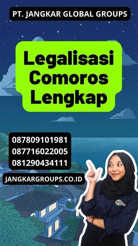 Legalisasi Comoros Lengkap Jangkar Global Groups