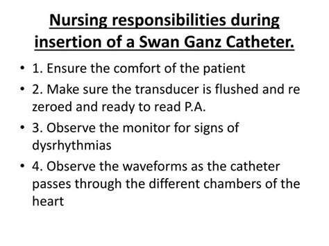 Ppt Swan Ganz Catheters Powerpoint Presentation Id 393000