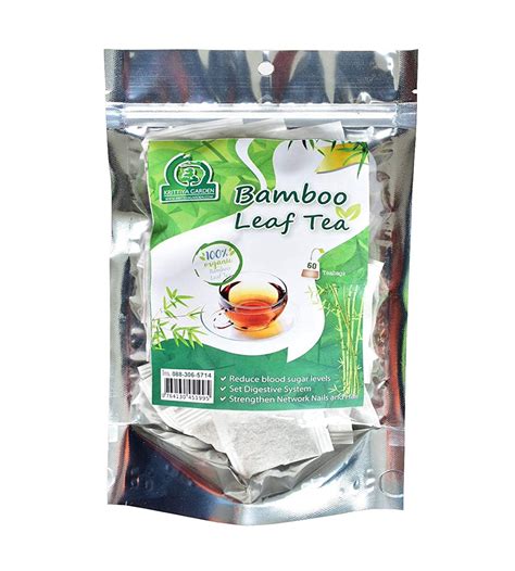 Bamboo Leaf Tea 60 Teabags 32oz Krittiya Garden World