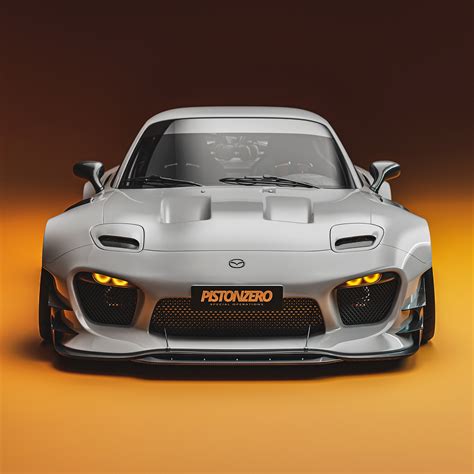 PISTONZERO S MAZDA RX7 FD3S WIDEBODY RESTOMOD Behance