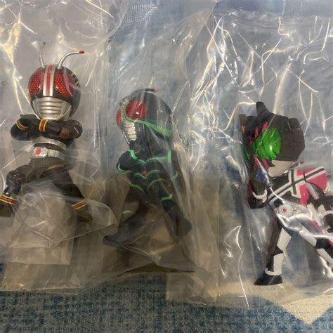 しくお 仮面ライダー一番くじ E賞4点セット 4rvym M84428415238 ィギュア