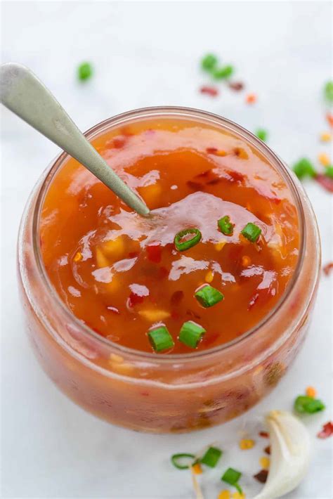 Thai Sweet Chili Sauce Recipe Step By Step Video Whiskaffair