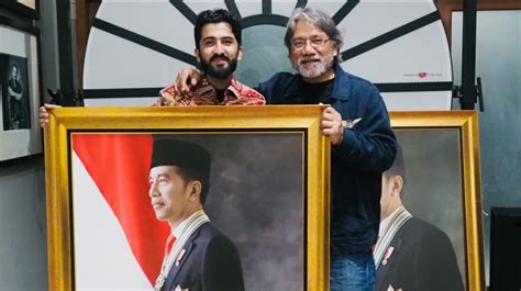 Legenda Indonesia Darwis Triadi Kasih Foto Eksklusif Jokowi Ke