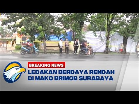 BREAKING NEWS Mortir Sisa Perang Meledak Di Mako Brimob Surabaya