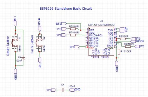 Esp8266 Circuit Diagram