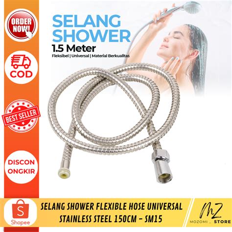 Jual Selang Shower Flexible Hose Universal Stainless Steel Cm