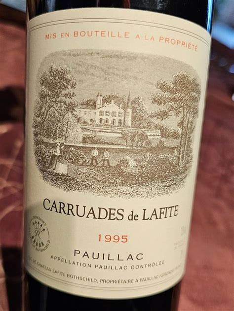 Vin Carruades De Lafite 1995 Pauillac Kaufen Auf Ricardo