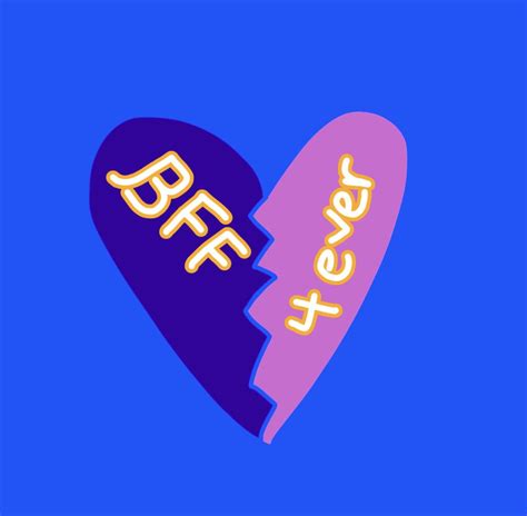 BFF 4 EVER Enamel Pins