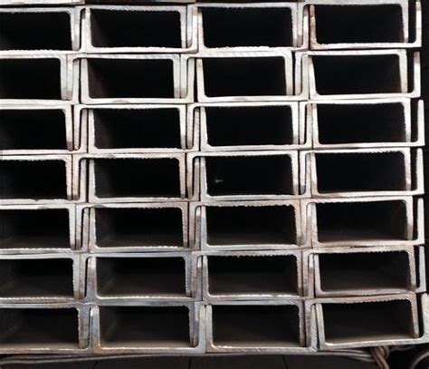 China Gb Astm Jis Galvanized Structural Steel U Channel Factory And