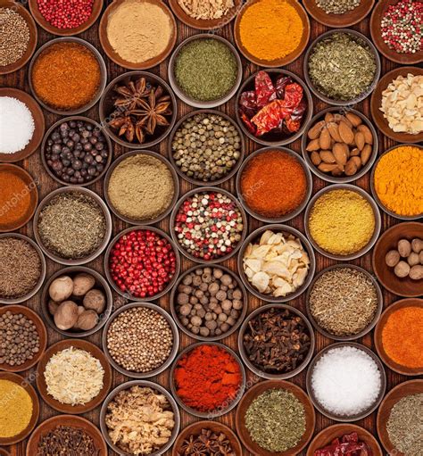 Spices collection Stock Photo by ©jag_cz 18460429