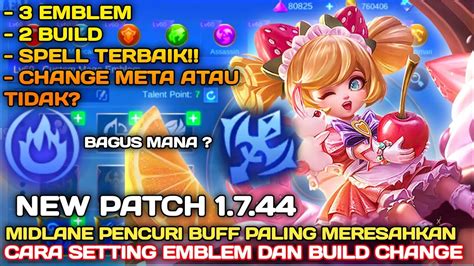 New Patch Cara Setting Emblem Dan Build Change Tersakit