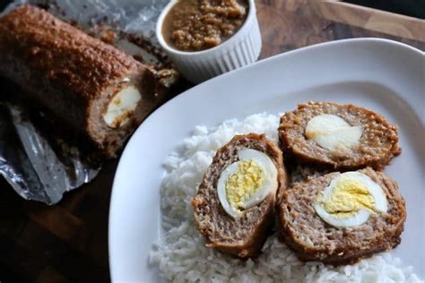 Filipino Beef Pork Meatloaf Embutido Recipe