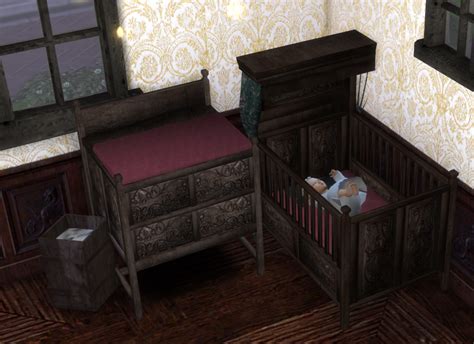 SDA Medieval Infant Crib - The Sims 4 Build / Buy - CurseForge