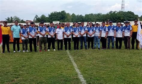 Pj Sekda Muara Enim Buka Secara Resmi Kejuaran Olahraga Bupati Cup