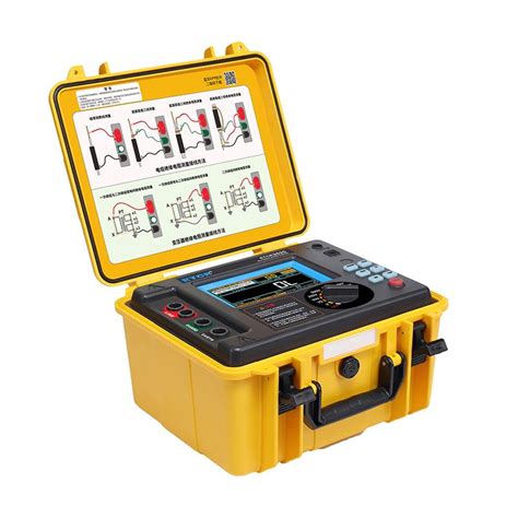 Etcr High Voltage High Capacity Insulation Resistance Tester With