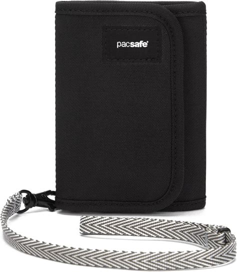 PACSAFE 10558 Rfidsafe V125 Anti Theft RFID Blocking Tri Fold Wallet