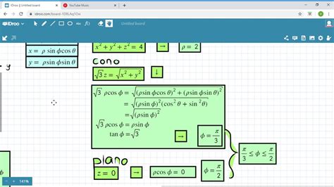 Ejercicio De Integrales Triples Usando Coordenadas Esf Ricas Youtube