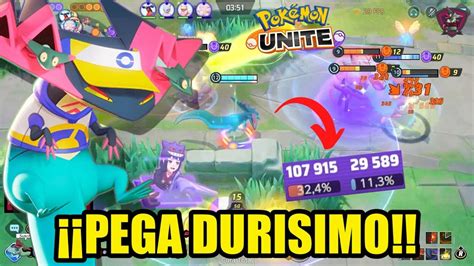 Dragapult Con Golpe Fantasma Esta Rotisimo😱mejores Objetos Y Medallas⭐build Pokemon Unite Youtube