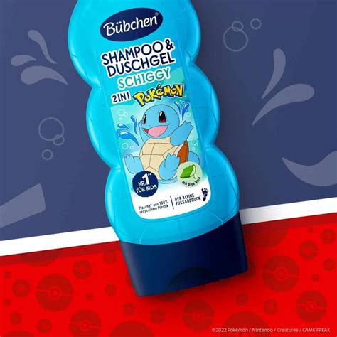 B Bchen Kinder Shampoo Duschgel In Schiggy Pok Mon Ml