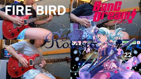 【bang Dream 】roselia Firebird Guitar Cover Full Youtube