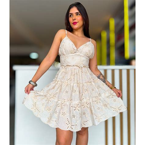 Vestido Laise Nude Inovar Forever