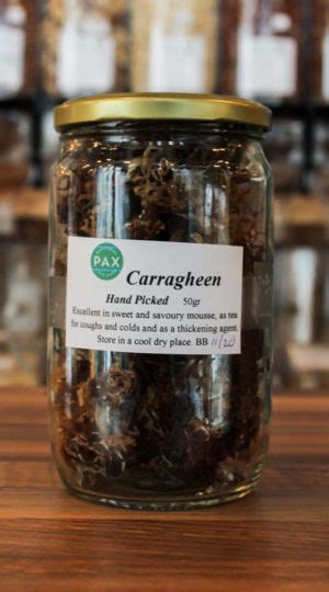 PAX Whole Foods & Eco Goods - Organic Seaweed Carragheen (Irish Moss) (10g)