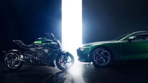 Ducati And Bentley Team Up For Limited Edition Diavel V4