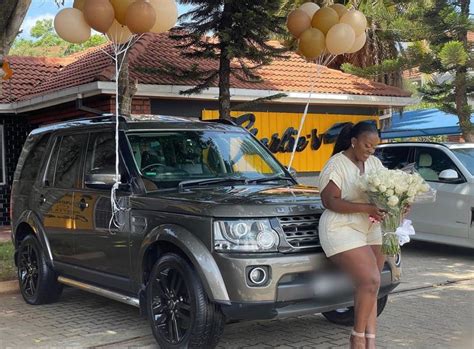 Photos Youtuber Murugi Munyi Ts Herself A Land Rover Discovery