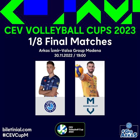 Arkas Spor Kulübü on Twitter Erkekler CEV Voleybol Cup 2023te 8li