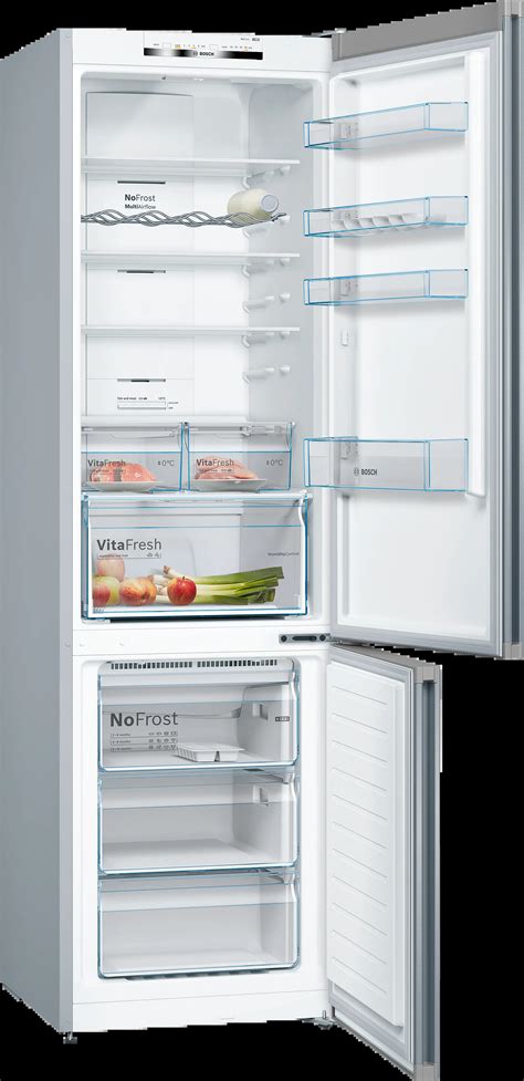 Kgn Vl Free Standing Fridge Freezer With Freezer At Bottom Bosch Bg