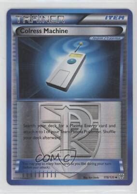 2012 Pokémon Black White Plasma Storm Reverse Foil Colress Machine