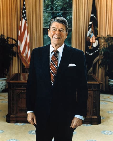 Ronald Reagan (1911-2004) N40Th President Of The United States Reagan ...